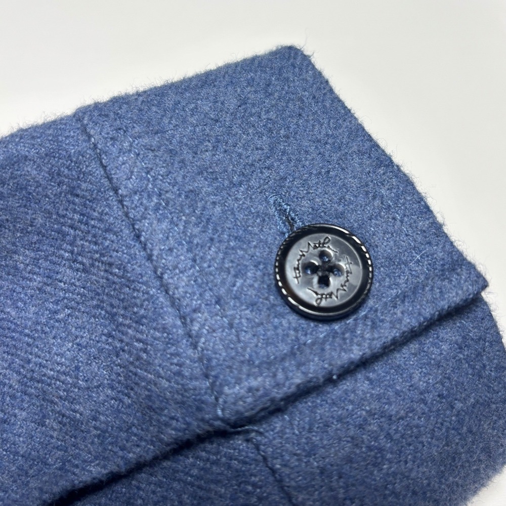Travis Mathew Matchmaker Jacket Flannel Men's L Golf Button Up Pockets Preppy - Picture 8 of 10